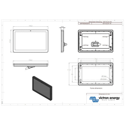 Victron Energy - GX Touch 70 - 7" Display
