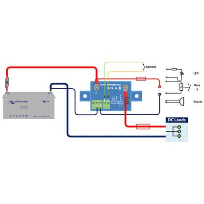 Victron Energy - 12/24V - 100A - Smart Bluetooth - BatteryProtect Low Voltage Disconnect