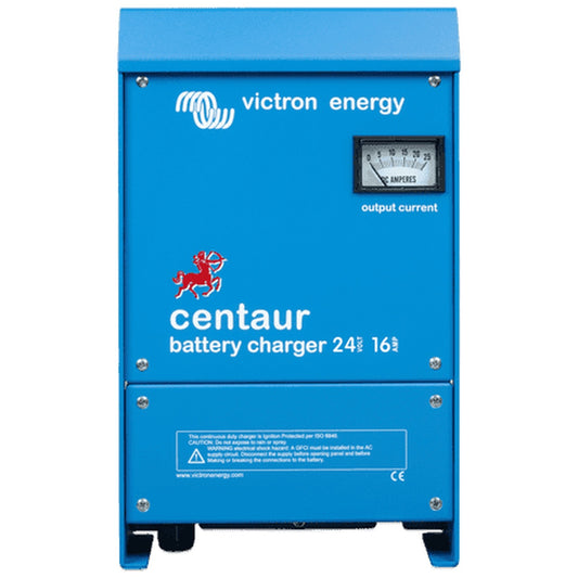 Victron Energy - 24V - 16A Multi-Bank Centaur 24/16 (3) Uin 90-265VAC/45-65Hz Battery Charger