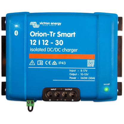 Victron Energy - 12V to 12V - Orion-Tr Smart - 12/12-30A - Isolated DC-DC Charger
