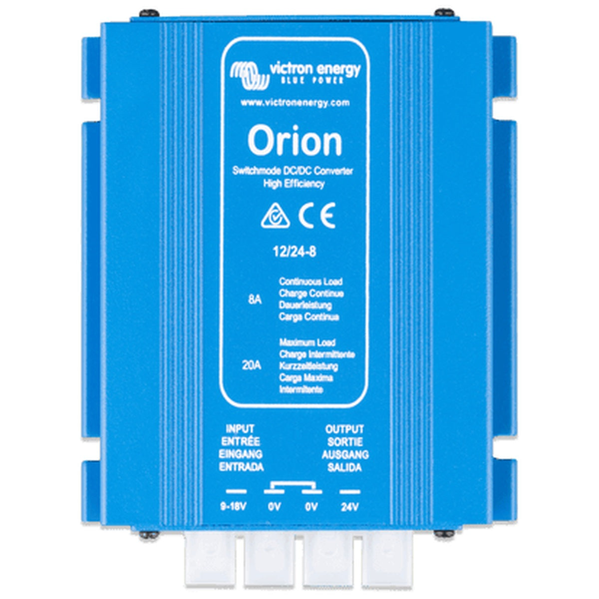 Victron Energy - 12V to 24V - Orion 12/24-8A - Non-Isolated IP20 - DC-DC Converter