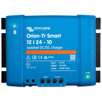 Victron Energy - 12V to 24V - Orion-Tr Smart - 12/24-10A - Isolated DC-DC Charger