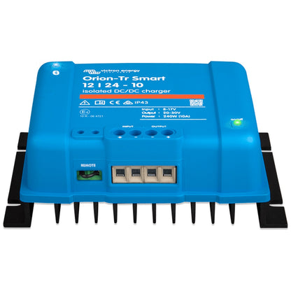 Victron Energy - 12V to 24V - Orion-Tr Smart - 12/24-10A - Isolated DC-DC Charger