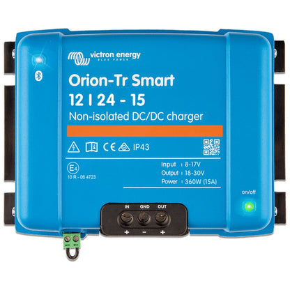 Victron Energy - 12V to 24V - Orion-Tr Smart - 12/24-15A - Non-Isolated DC-DC Charger