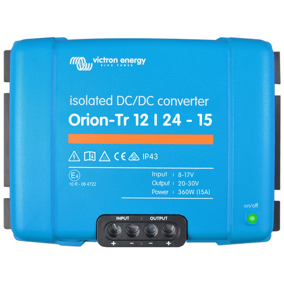 Victron Energy - 12V to 24V - Orion-Tr - 12/24-15A - Isolated DC-DC Converter