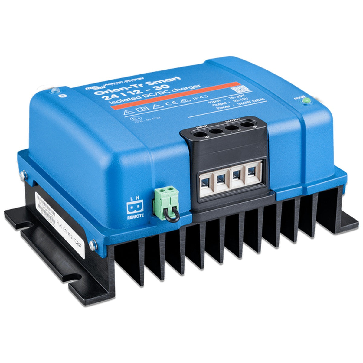 Victron Energy - 24V to 12V - Orion-Tr Smart - 24/12-30A - Isolated DC-DC Charger