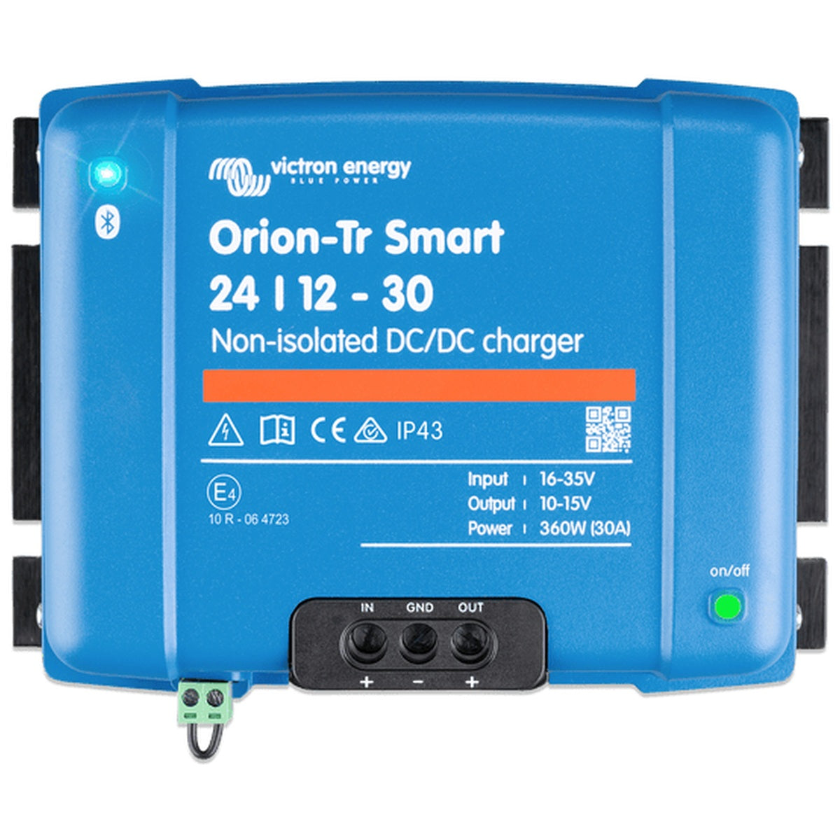 Victron Energy - 24V to 12V - Orion-Tr Smart - 24/12-30A - Non-Isolated DC-DC Charger
