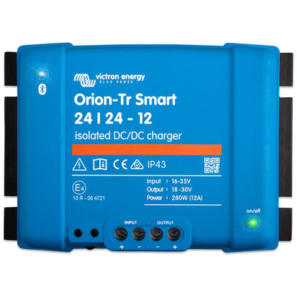 Victron Energy - 24V to 24V - Orion-Tr Smart - 24/24-12A - Isolated DC-DC Charger