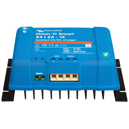 Victron Energy - 24V to 24V - Orion-Tr Smart - 24/24-12A - Isolated DC-DC Charger