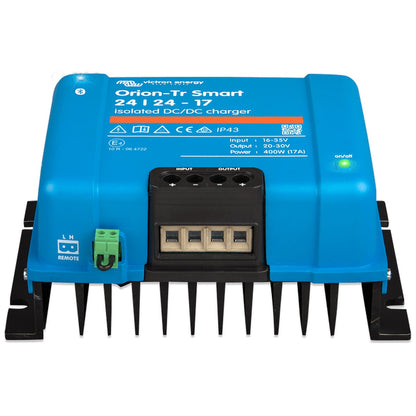 Victron Energy - 24V to 24V - Orion-Tr Smart - 24/24-17A - Isolated DC-DC Charger
