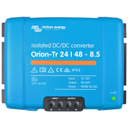 Victron Energy - 24V to 48V - Orion-Tr - 24/48-8A - Isolated DC-DC Converter