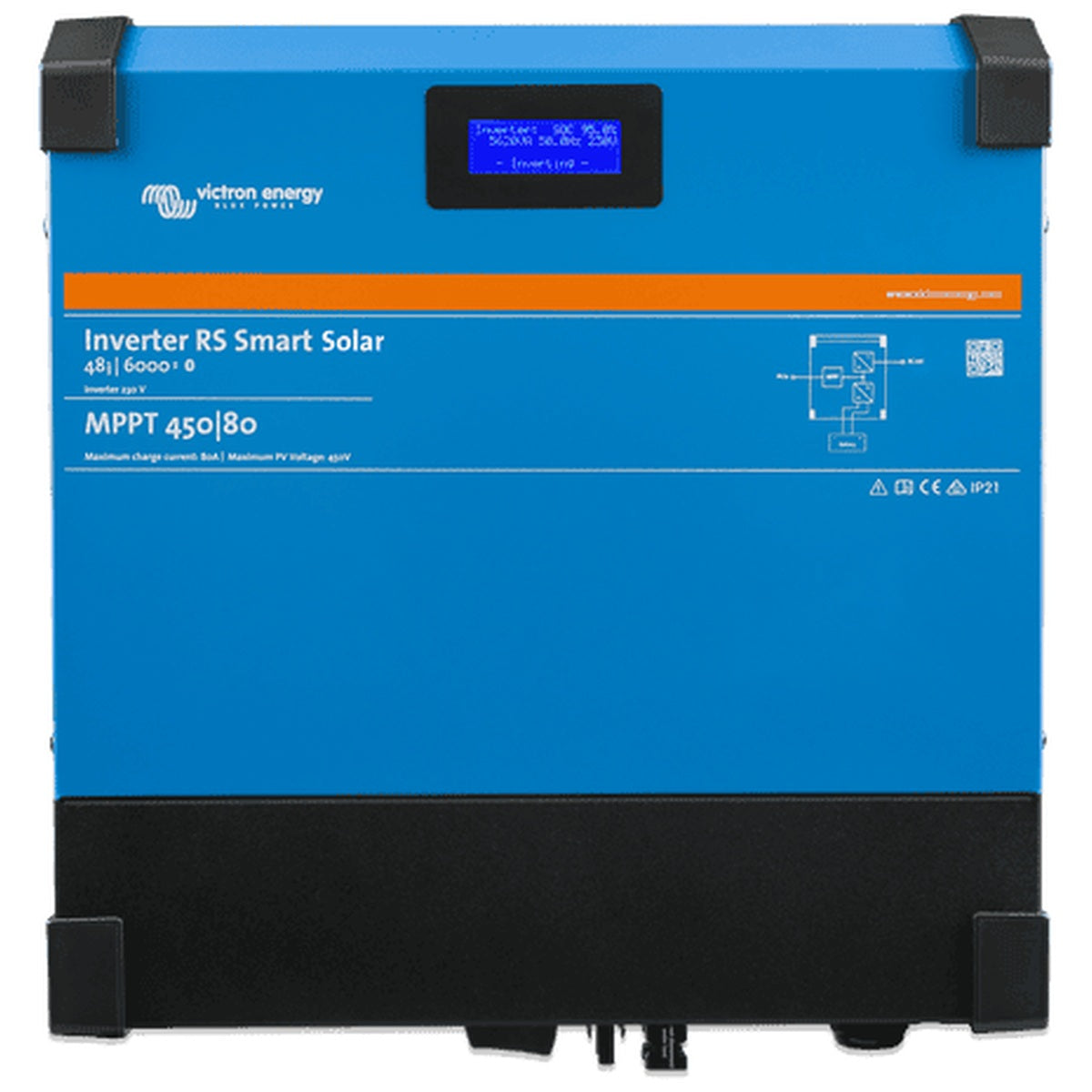 Victron Energy - 48V - 6000VA Inverter RS 48/6000 Smart Solar - 450V 4000W MPPT
