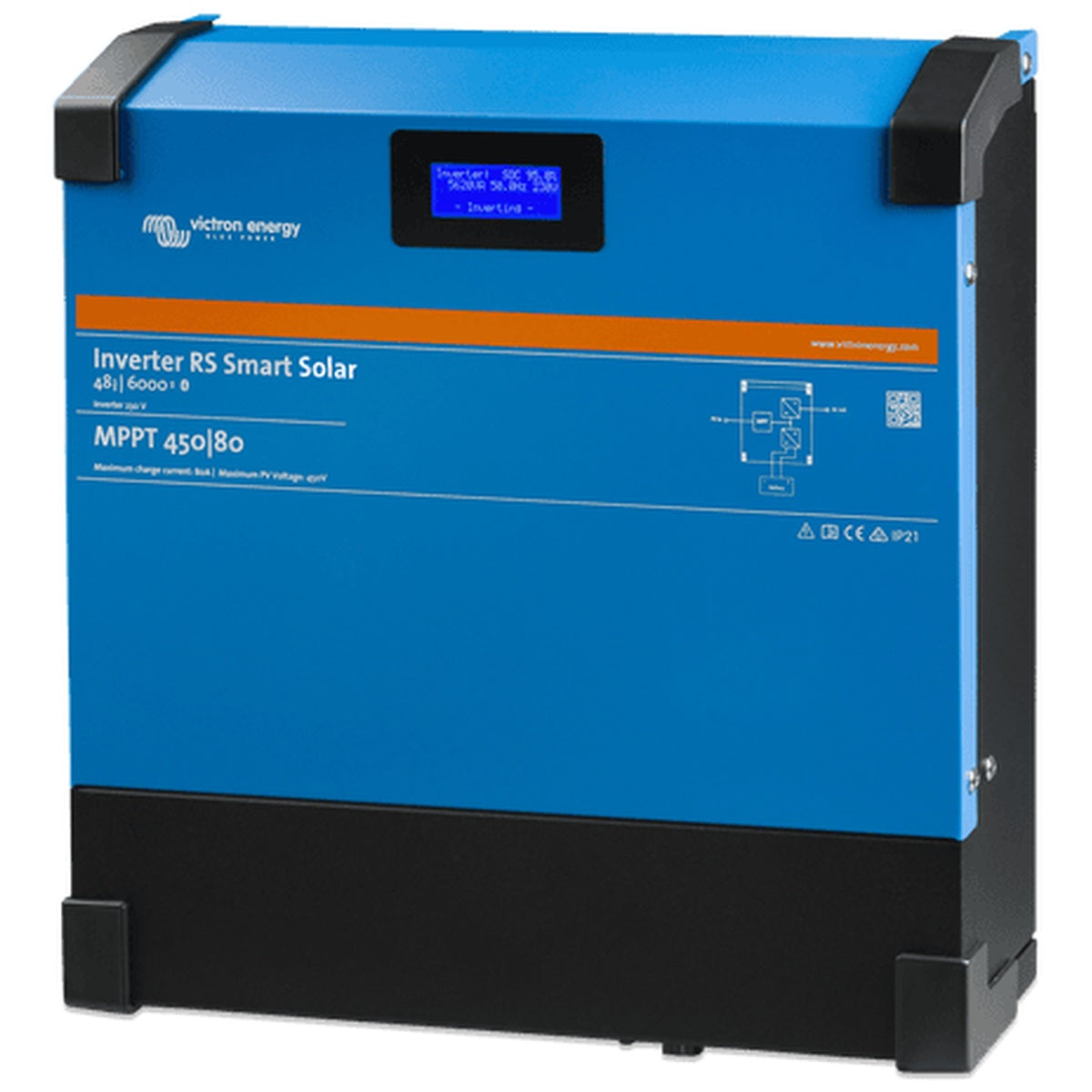 Victron Energy - 48V - 6000VA Inverter RS 48/6000 Smart Solar - 450V 4000W MPPT
