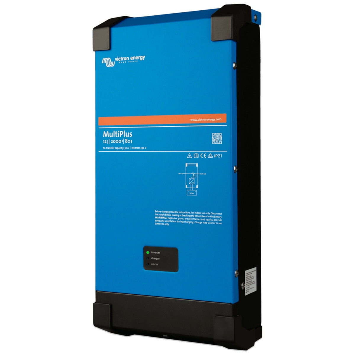 Victron Energy - 12V - 2000VA MultiPlus 12/2000/80-32 - Inverter/Charger