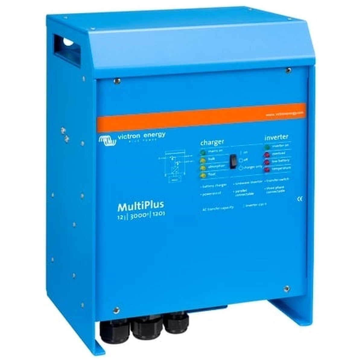 Victron Energy - 12V - 3000VA MultiPlus 12/3000/120-16 - Inverter/Charger