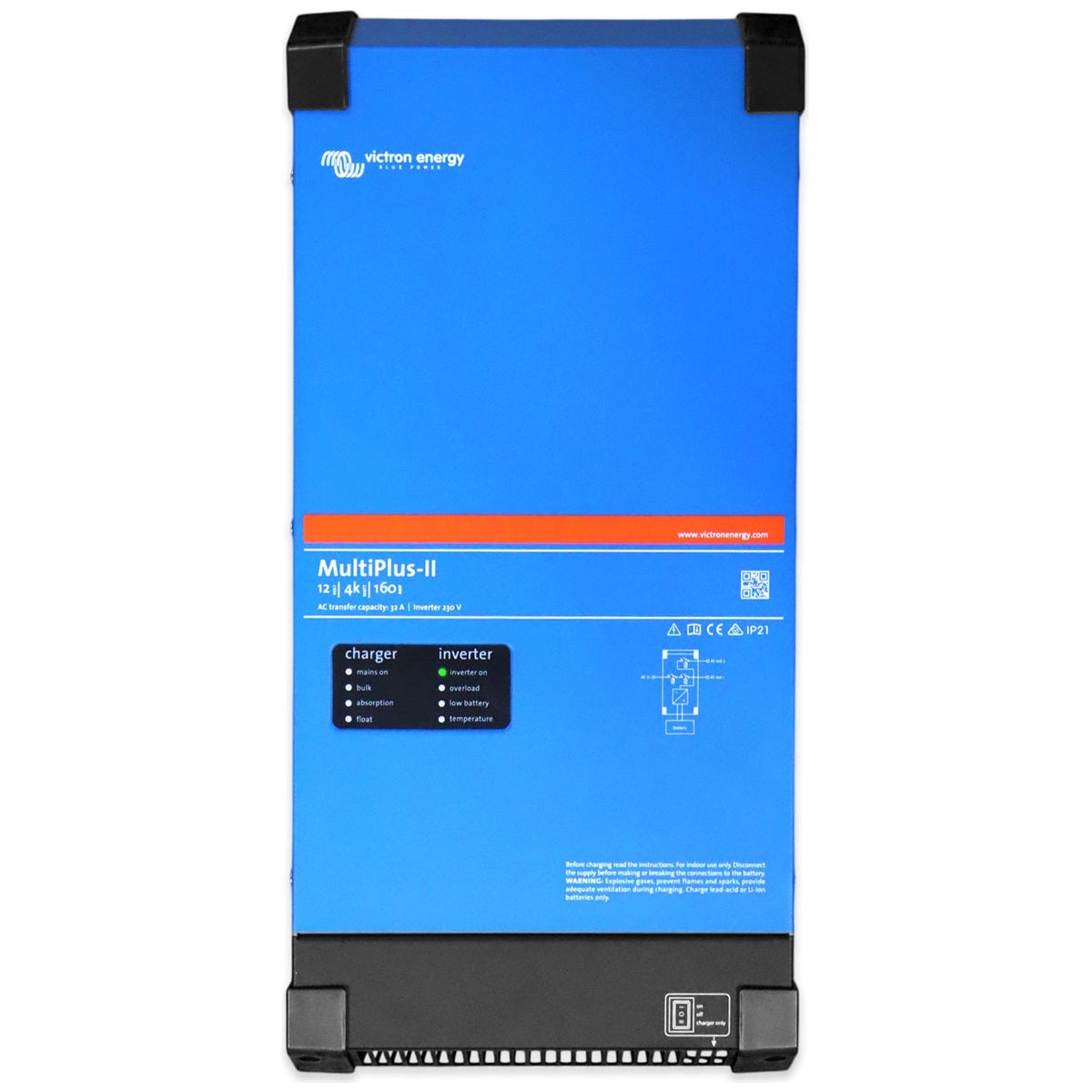 Victron Energy - 12V 4000W - MultiPlus-II 12/4000/160-32 - Inverter/Charger