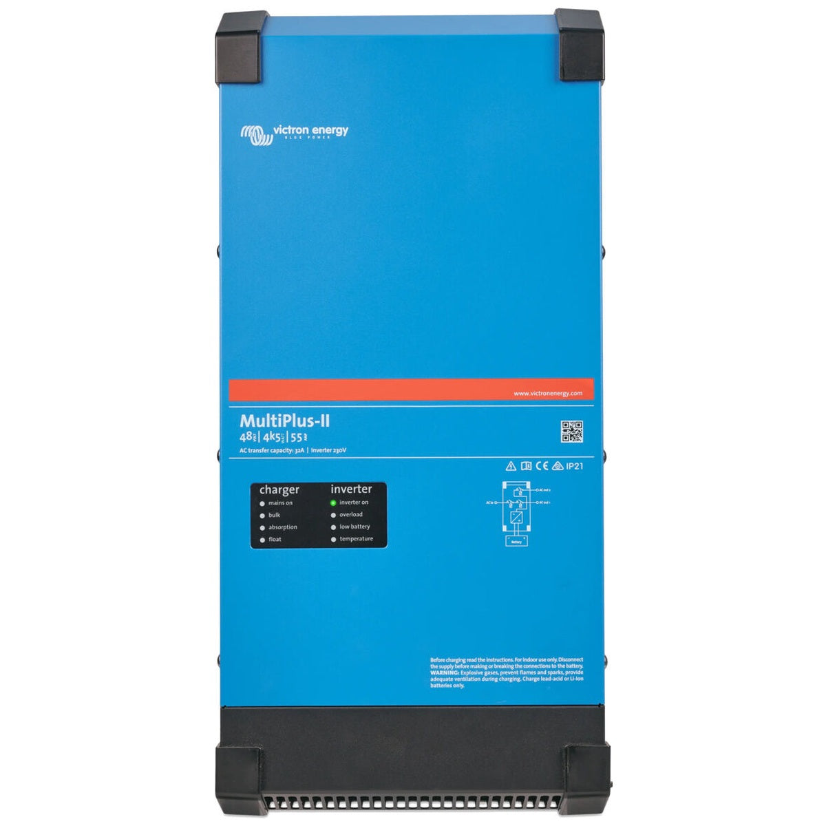 Victron Energy - 48V - 4500W - MultiPlus-II 48/4k5/55-32 - Inverter/Charger
