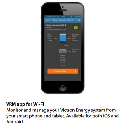Victron Energy - 48V - 5000VA MultiPlus-II 48-5000/70-50 GX - Inverter/Charger