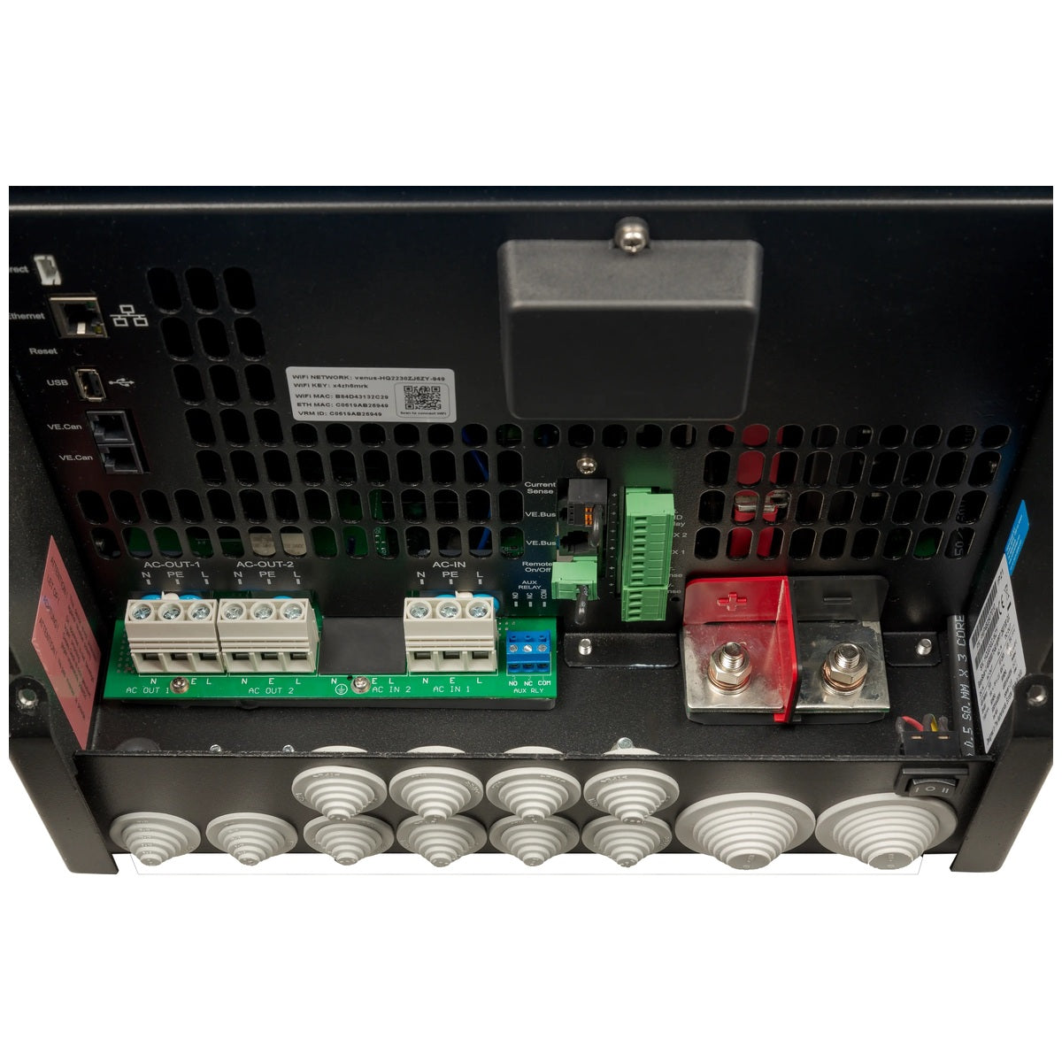 Victron Energy - 48V - 5000VA EasySolar-II 48/5000/70-50 - Inverter/Charger/MPPT 250/100 GX