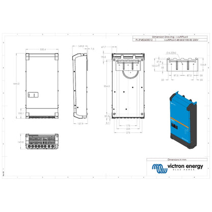 Victron Energy - 48V - 6500W - MultiPlus-II 48/6k5/100-50 - Inverter/Charger