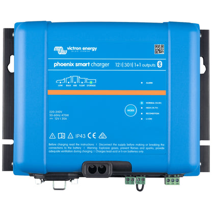 Victron Energy - 12V - 30A Phoenix Smart IP43 12/30 - Battery Charger