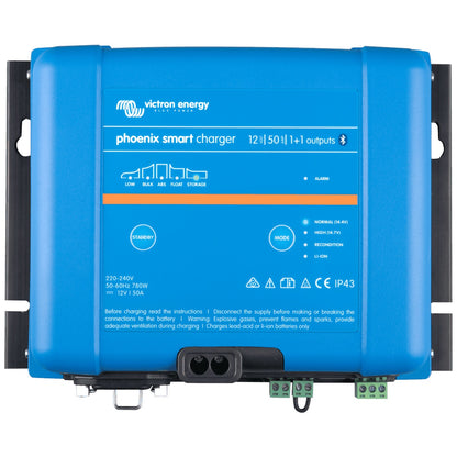 Victron Energy - 12V - 50A Phoenix Smart IP43 12/30 - Battery Charger