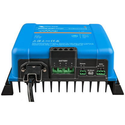 Victron Energy - 12V - 50A Multi-Bank Phoenix Smart IP43 12/50 (3) - Battery Charger
