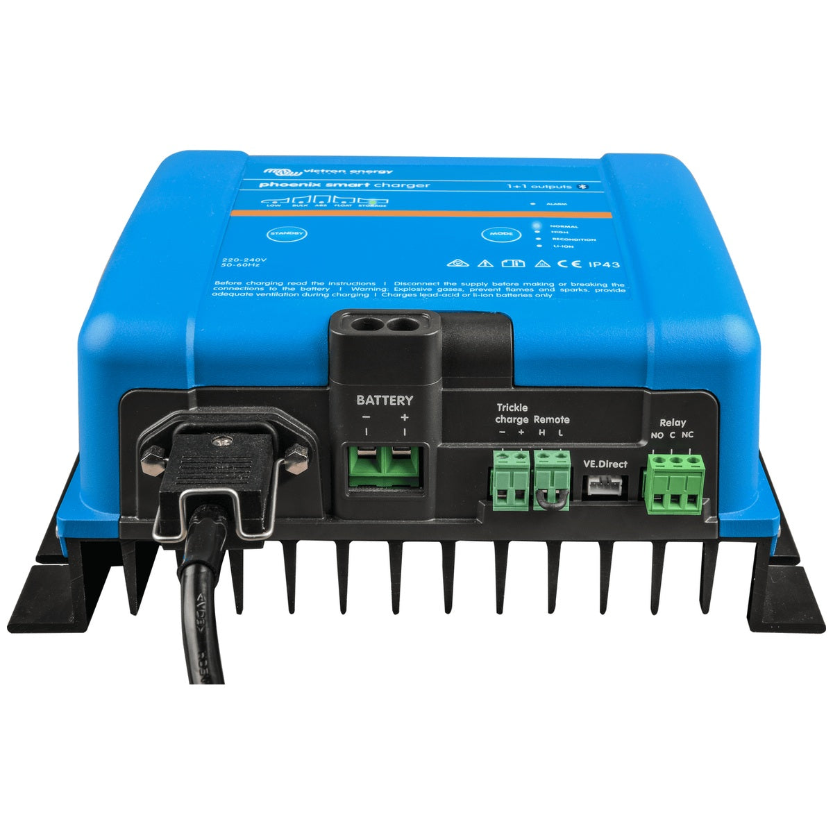 Victron Energy - 24V - 25A Phoenix Smart IP43 24/25 - Battery Charger
