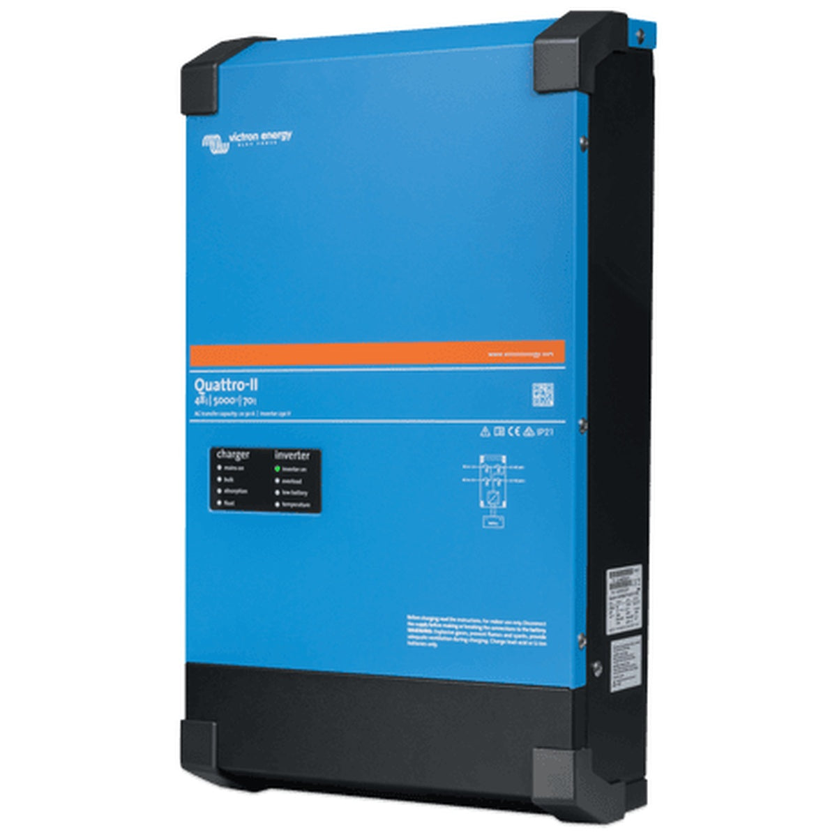 Victron Energy - 48V - 5000VA Quattro-II 48/5000/70-50/50 - Inverter/Charger