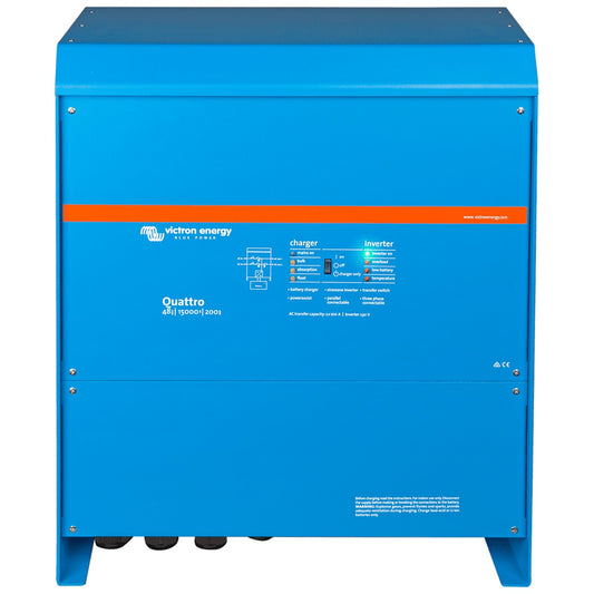 Victron Energy - 48V - 15000VA - Quattro 48/15000/200-100/100 - Inverter/Charger