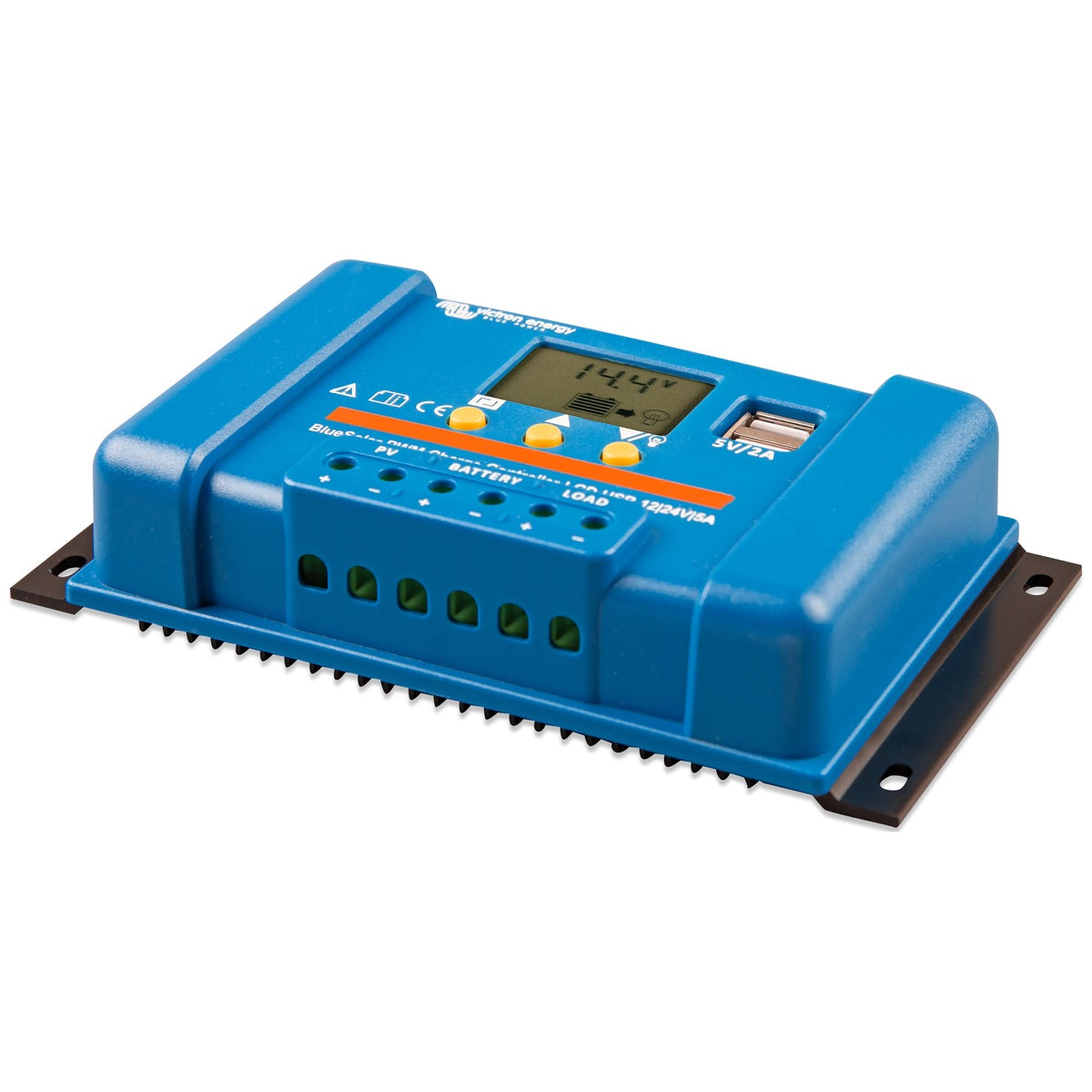Victron Energy - 12/24V - 5A - BlueSolar PWM - LCD & USB - Solar Charge Controller