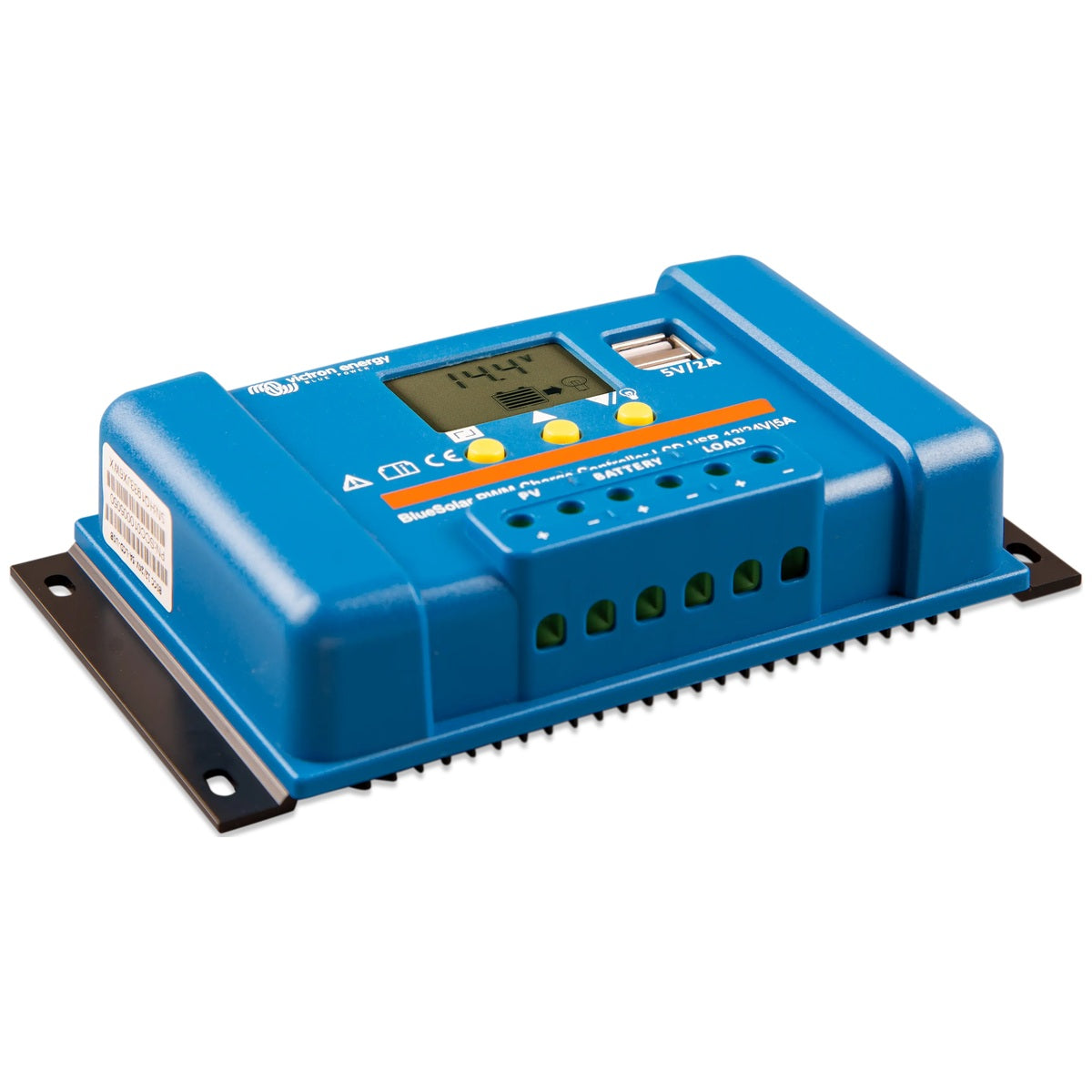 Victron Energy - 12/24V - 5A - BlueSolar PWM - LCD & USB - Solar Charge Controller
