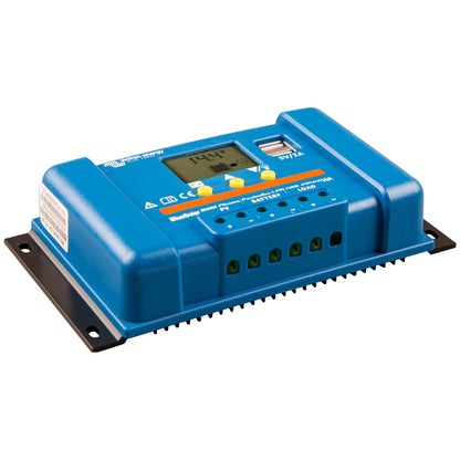 Victron Energy - 12/24V - 10A - BlueSolar PWM - LCD & USB - Solar Charge Controller