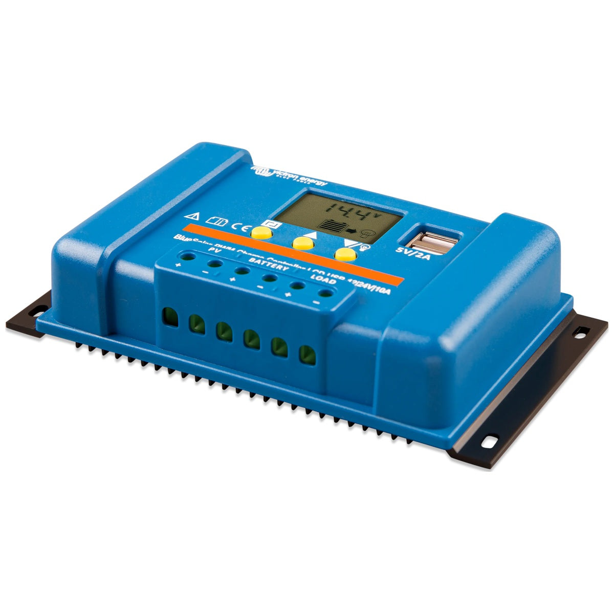 Victron Energy - 12/24V - 10A - BlueSolar PWM - LCD & USB - Solar Charge Controller