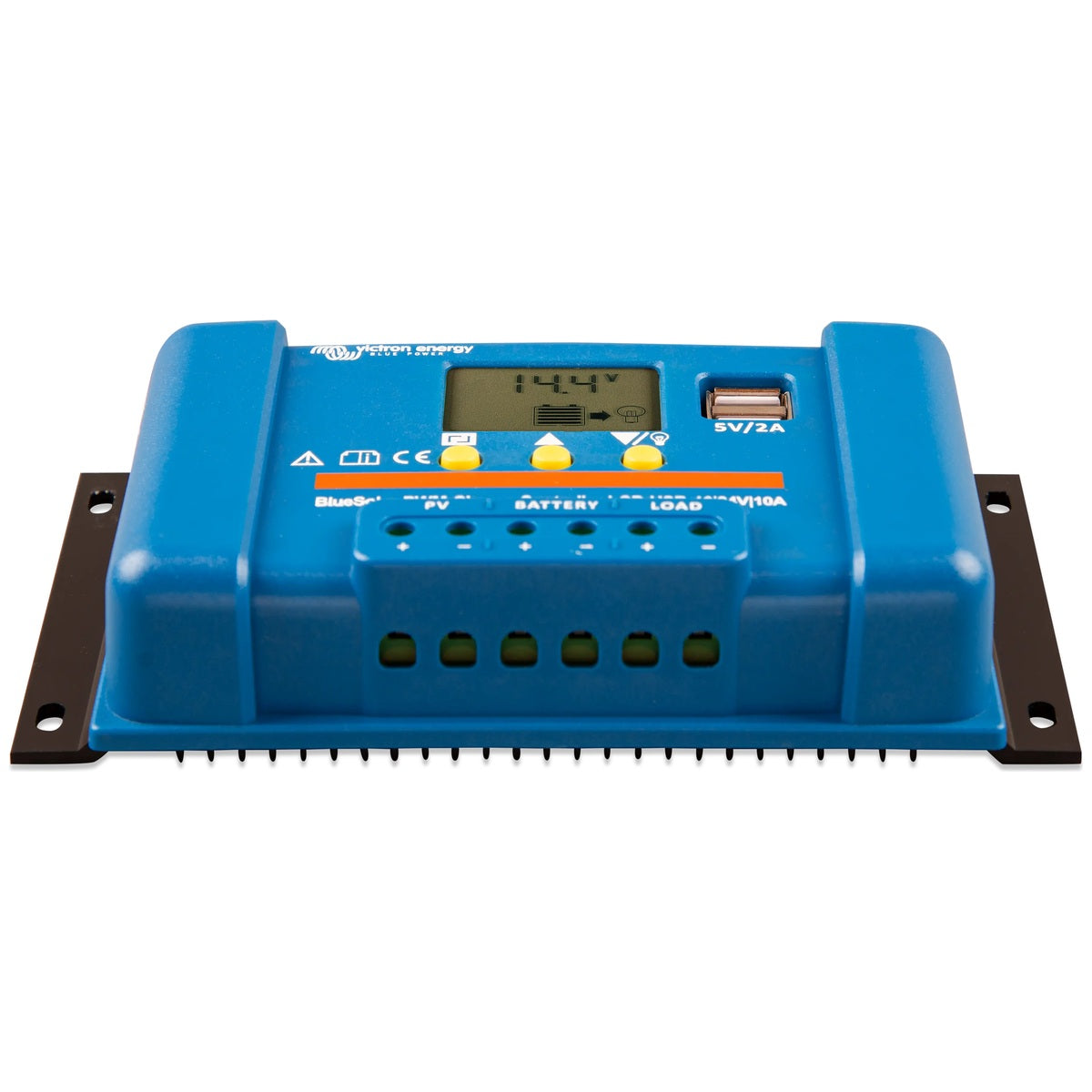 Victron Energy - 12/24V - 10A - BlueSolar PWM - LCD & USB - Solar Charge Controller