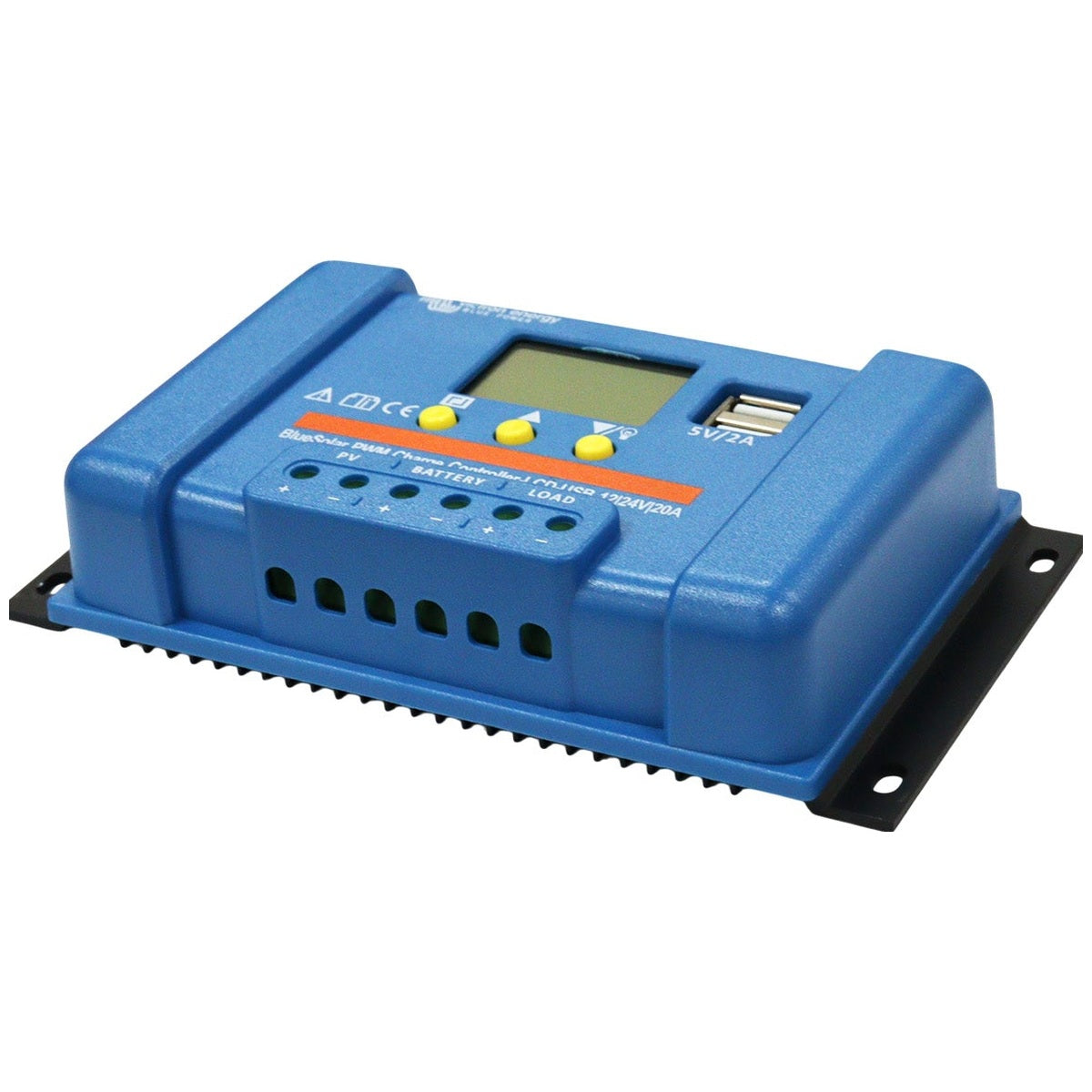 Victron Energy - 12/24V - 20A - BlueSolar PWM - LCD & USB - Solar Charge Controller