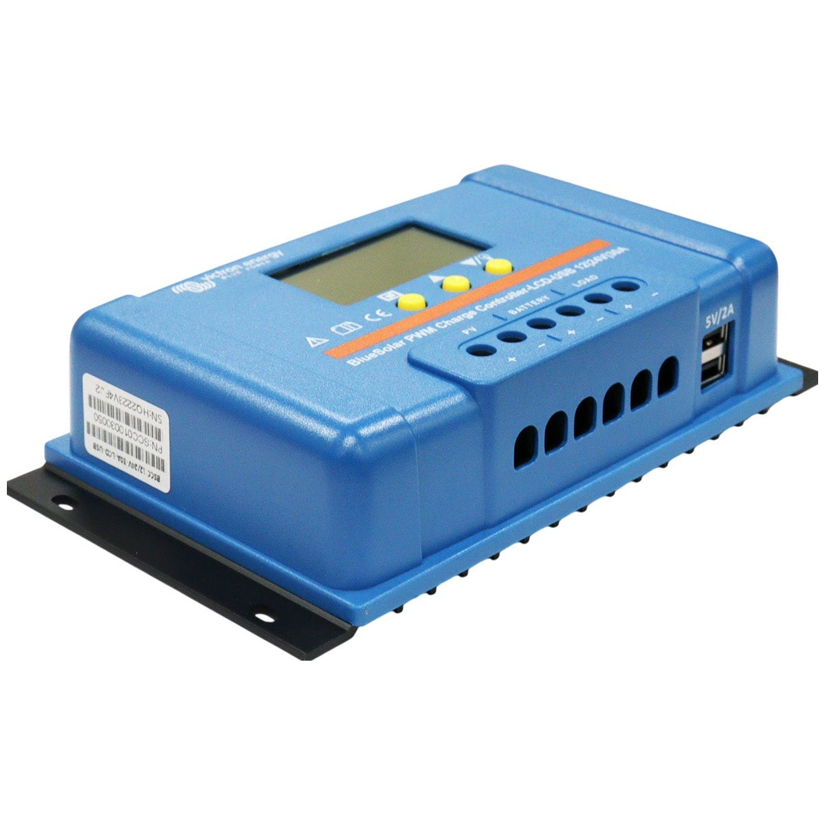Victron Energy - 12/24V - 30A - BlueSolar PWM - LCD & USB - Solar Charge Controller