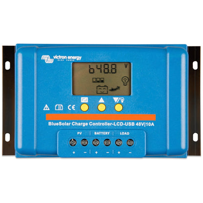 Victron Energy - 48V - 10A - BlueSolar PWM-LCD & USB - Solar Charge Controller