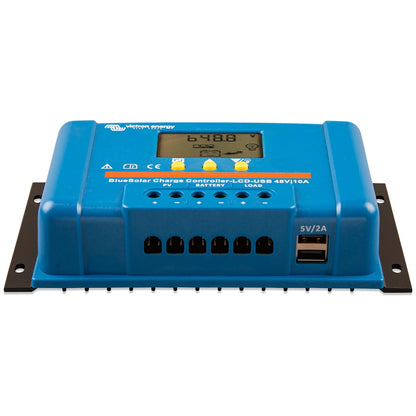 Victron Energy - 48V - 10A - BlueSolar PWM-LCD & USB - Solar Charge Controller