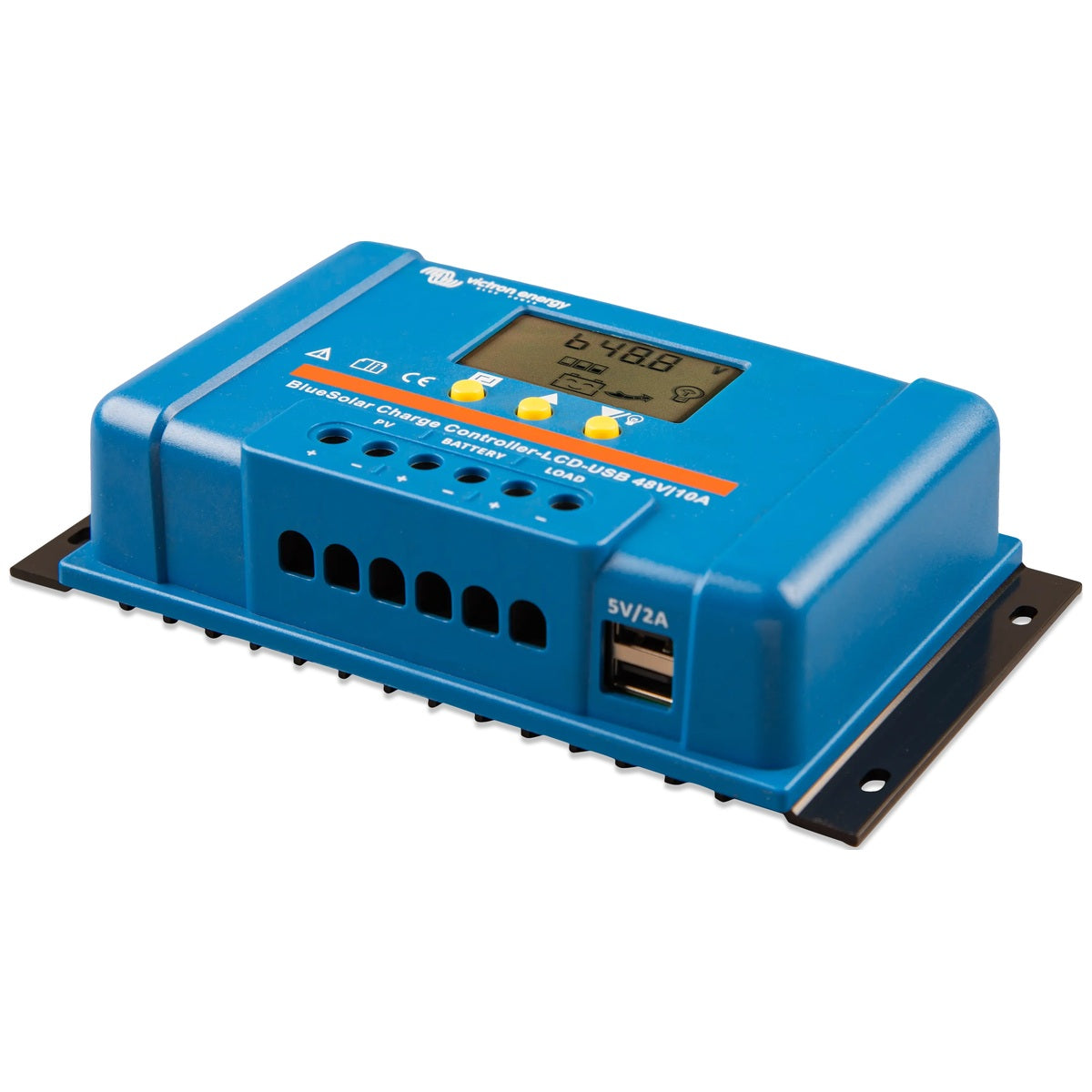 Victron Energy - 48V - 10A - BlueSolar PWM-LCD & USB - Solar Charge Controller