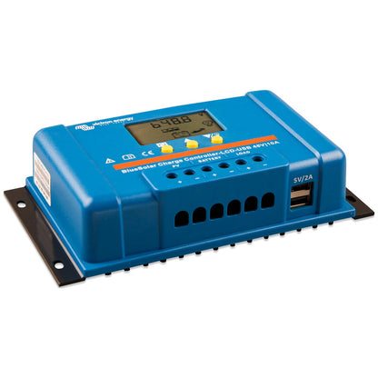 Victron Energy - 48V - 10A - BlueSolar PWM-LCD & USB - Solar Charge Controller