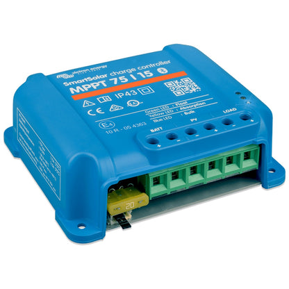 Victron Energy - 12/24V - 15A - SmartSolar 75/15 - Bluetooth - MPPT Solar Charge Controller
