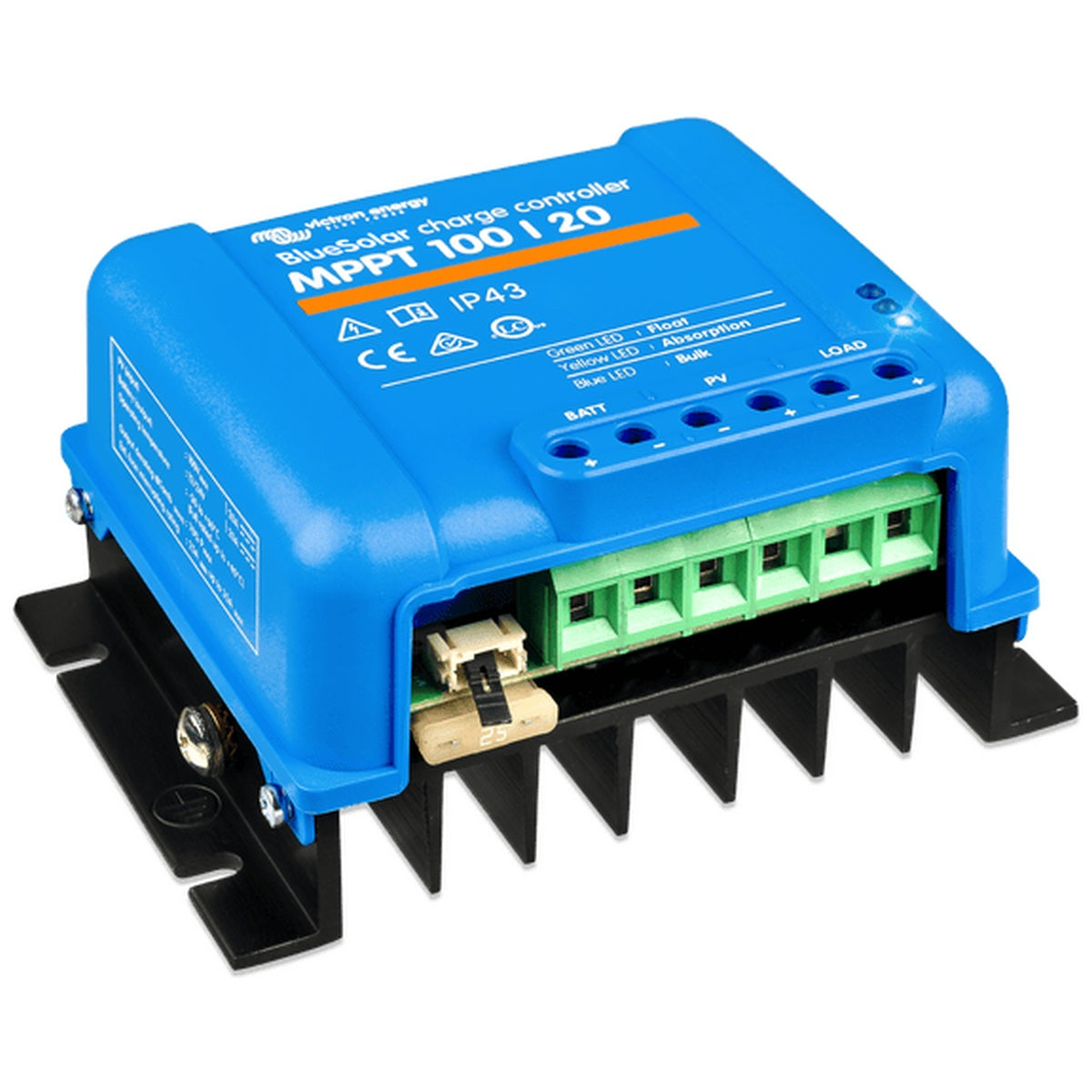 Victron Energy - 12/24/48V - BlueSolar MPPT 100/20 - Non-Bluetooth - Solar Charge Controller
