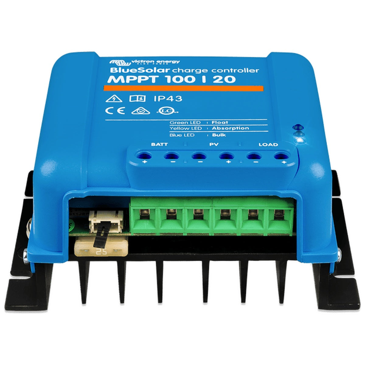 Victron Energy - 12/24/48V - BlueSolar MPPT 100/20 - Non-Bluetooth - Solar Charge Controller