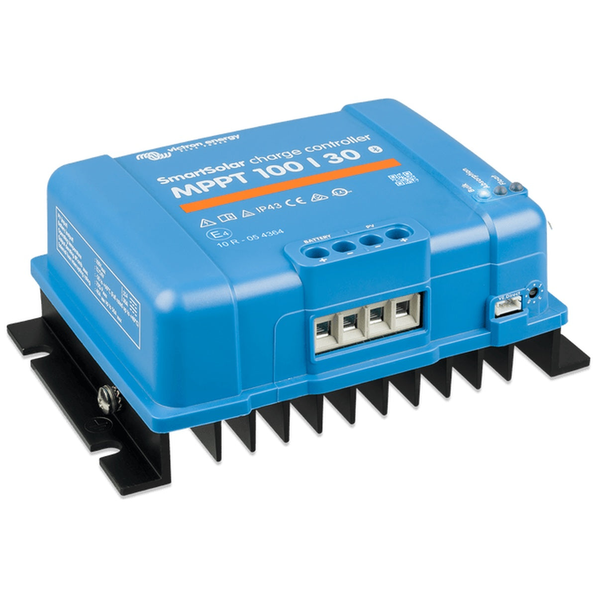 Victron Energy - 12/24V - 30A - SmartSolar 100/30 - Bluetooth - MPPT Solar Charge Controller