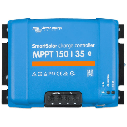 Victron Energy - 12/24/48V - 35A - SmartSolar 150/35 - Bluetooth - MPPT Solar Charge Controller