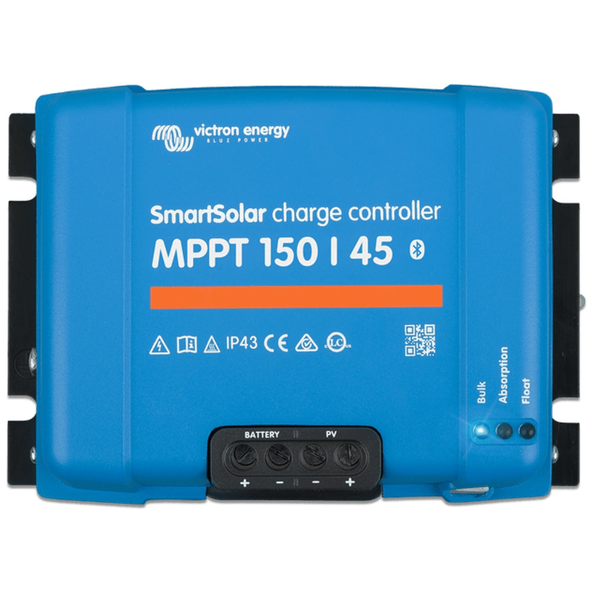 Victron Energy - 12/24/48V - 45A - SmartSolar 150/45-Tr - Bluetooth - MPPT Solar Charge Controller
