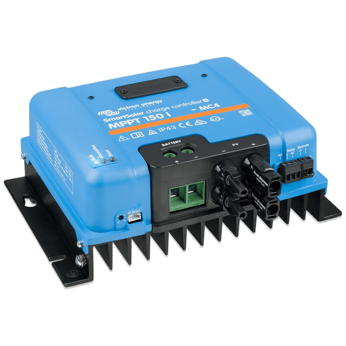 Victron Energy - 12/24/48V - 60A - SmartSolar 150/60-MC4 - Bluetooth - MPPT Solar Charge Controller