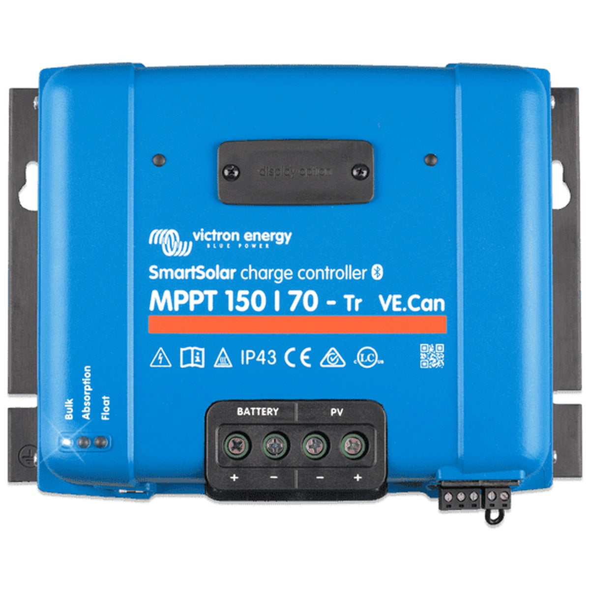 Victron Energy - 12/24/48V - 70A - SmartSolar 150/70-Tr VE.CAN - Bluetooth - MPPT Solar Charge Controller