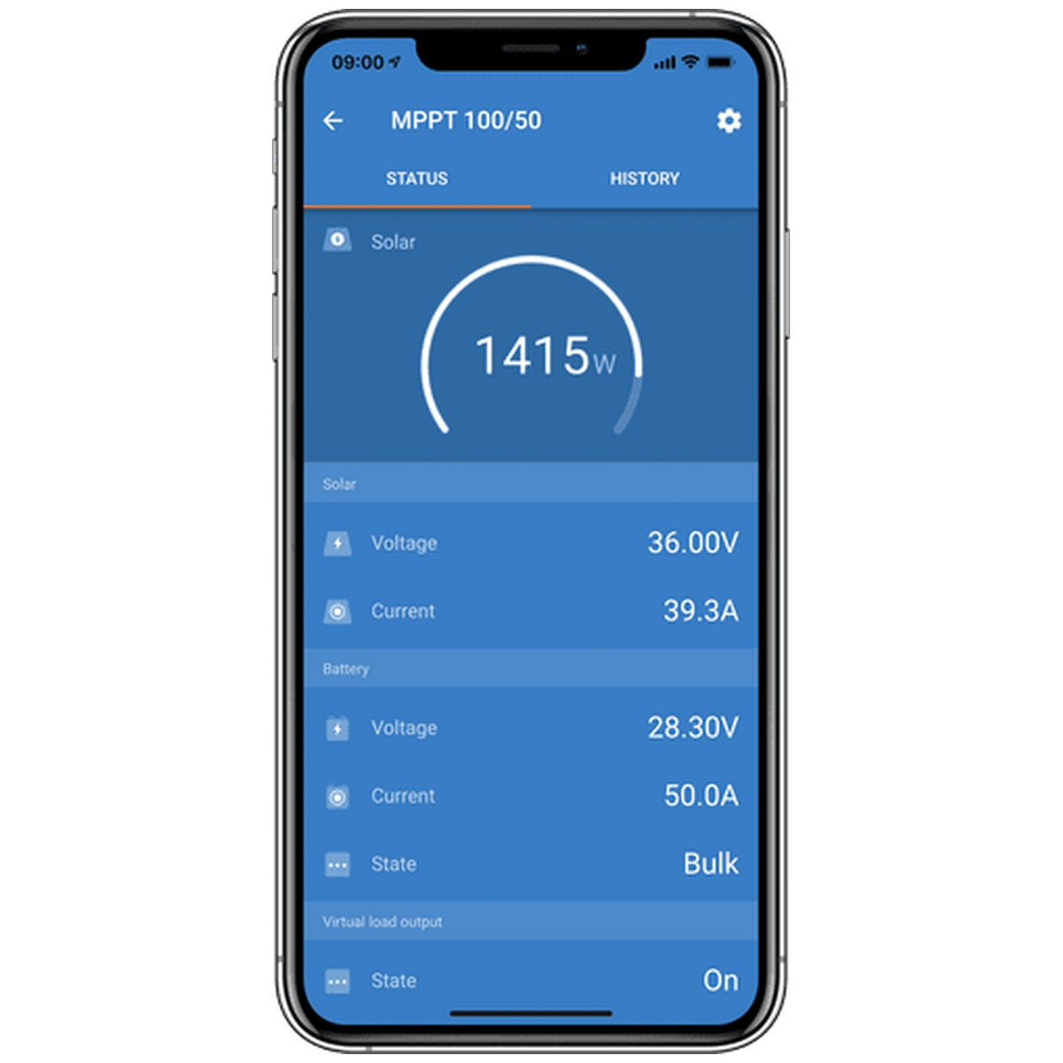 Victron Energy - 12/24/48V - 70A - SmartSolar 150/70-Tr VE.CAN - Bluetooth - MPPT Solar Charge Controller